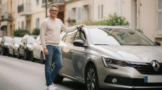 Illustration symbolisant l'équilibre entre protection et budget dans une formule d'assurance auto médiane